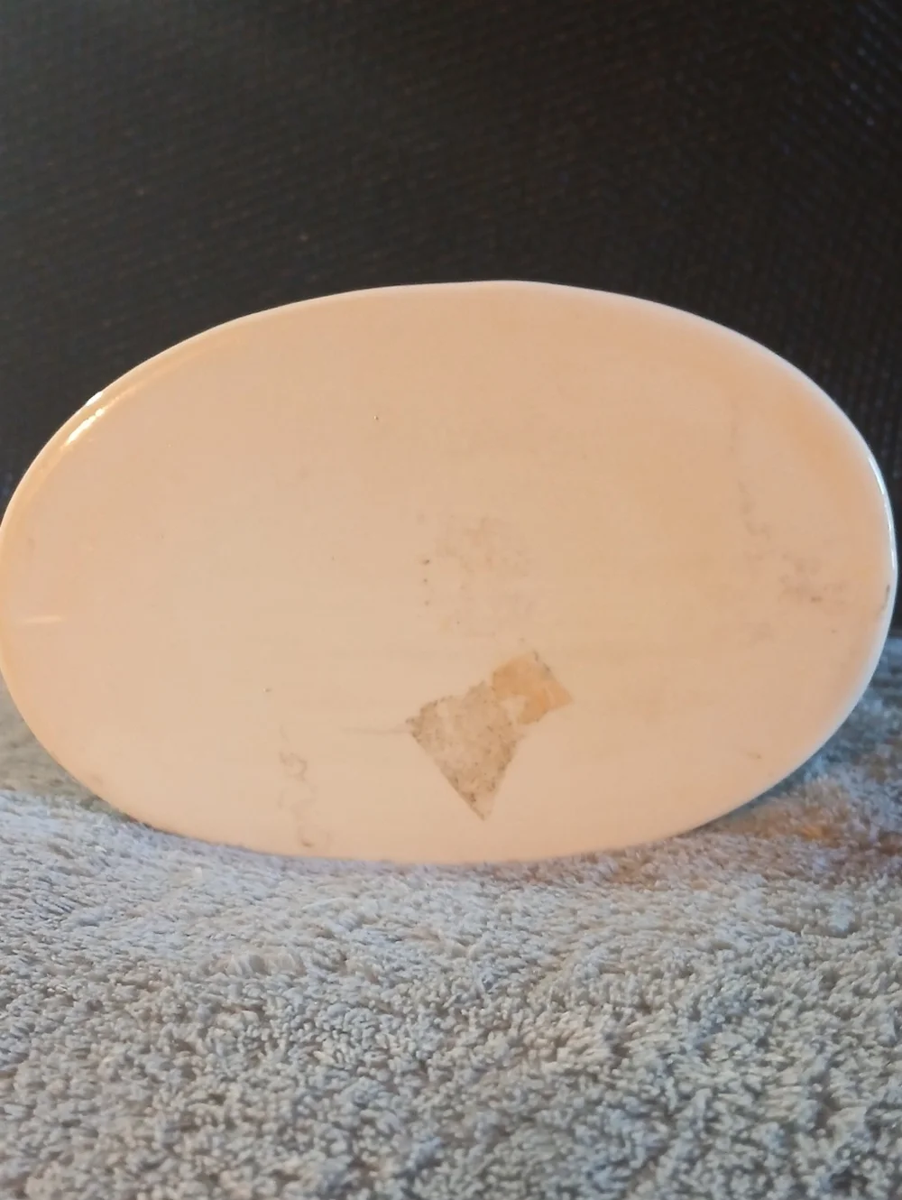 Vintage Porcelain Horse Trinket Box with Floral Banding